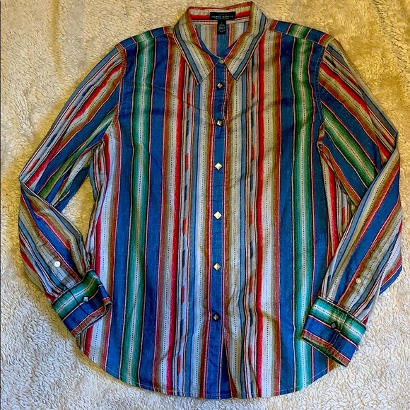Lauren Ralph Lauren Tops - LRL Jeans Co Southwestern Shirt Size Large